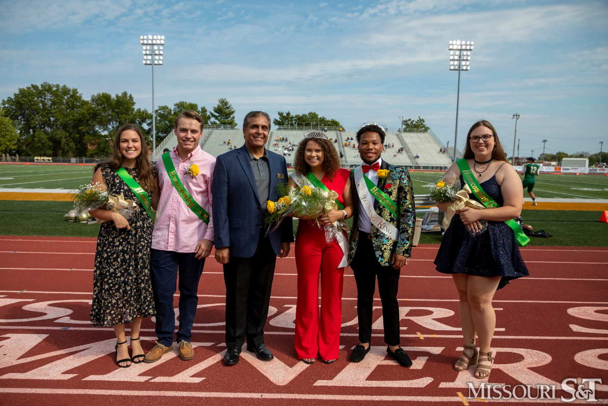 A photo of Homecoming court
